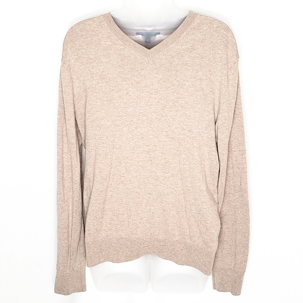 V Neck Long Sleeves Sweater Men's